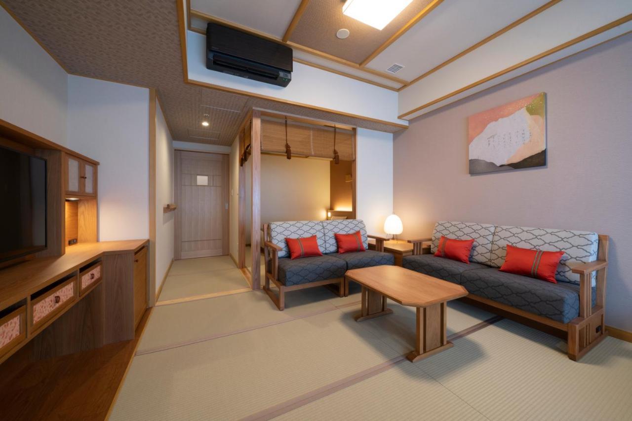 מלון Kyoto Umekoji Kadensho מראה חיצוני תמונה A Japanese-style room at the hotel
