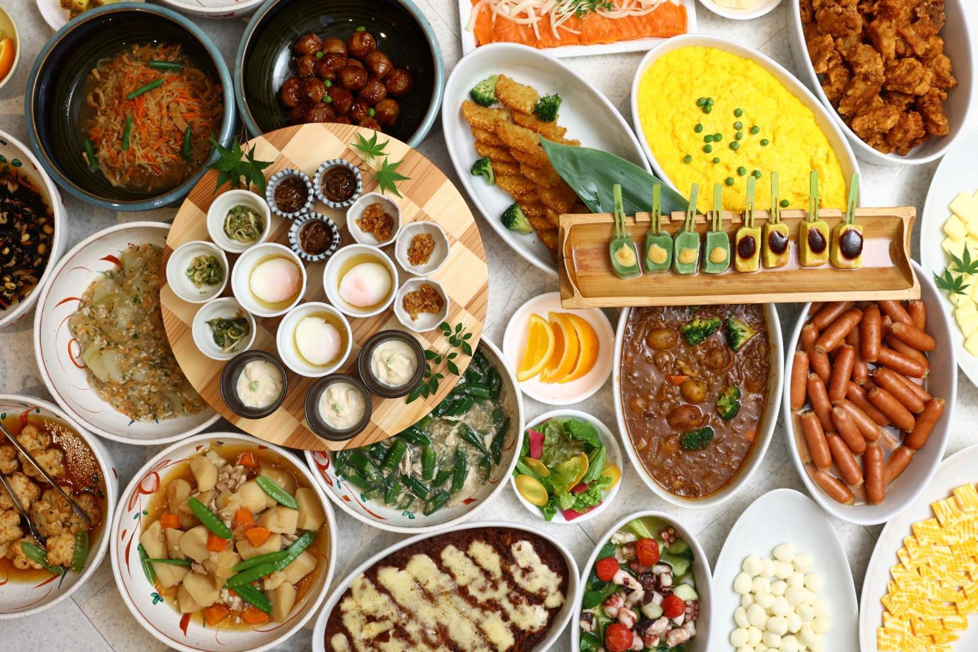 מלון Kyoto Umekoji Kadensho מראה חיצוני תמונה A selection of Chinese cuisine